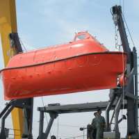 Solas 6M length F.R.P totally enclosed lifeboat