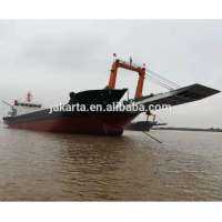 Widely used steel 3700DWT deck cargo barge used cargo ship ship bulk carrier boat engineering move big work boat with CLASS ZC