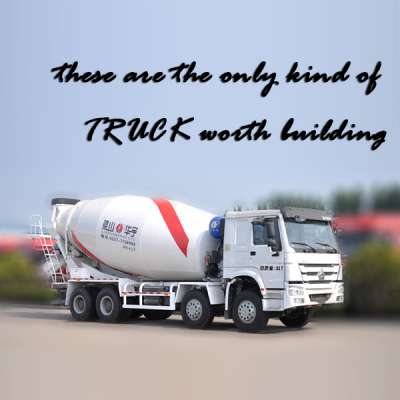 China 8 cubic meters concrete mixer truck for US