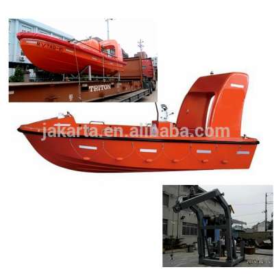 F.R.P fast rescue boat/enclosed lifeboat