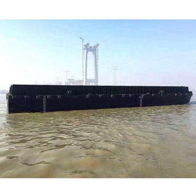 Widely used 300FT 91.50m 7500 DWT Steel deck cargo barge sideboard 1.22m height work Boat Ship Class Design Material Origin BV